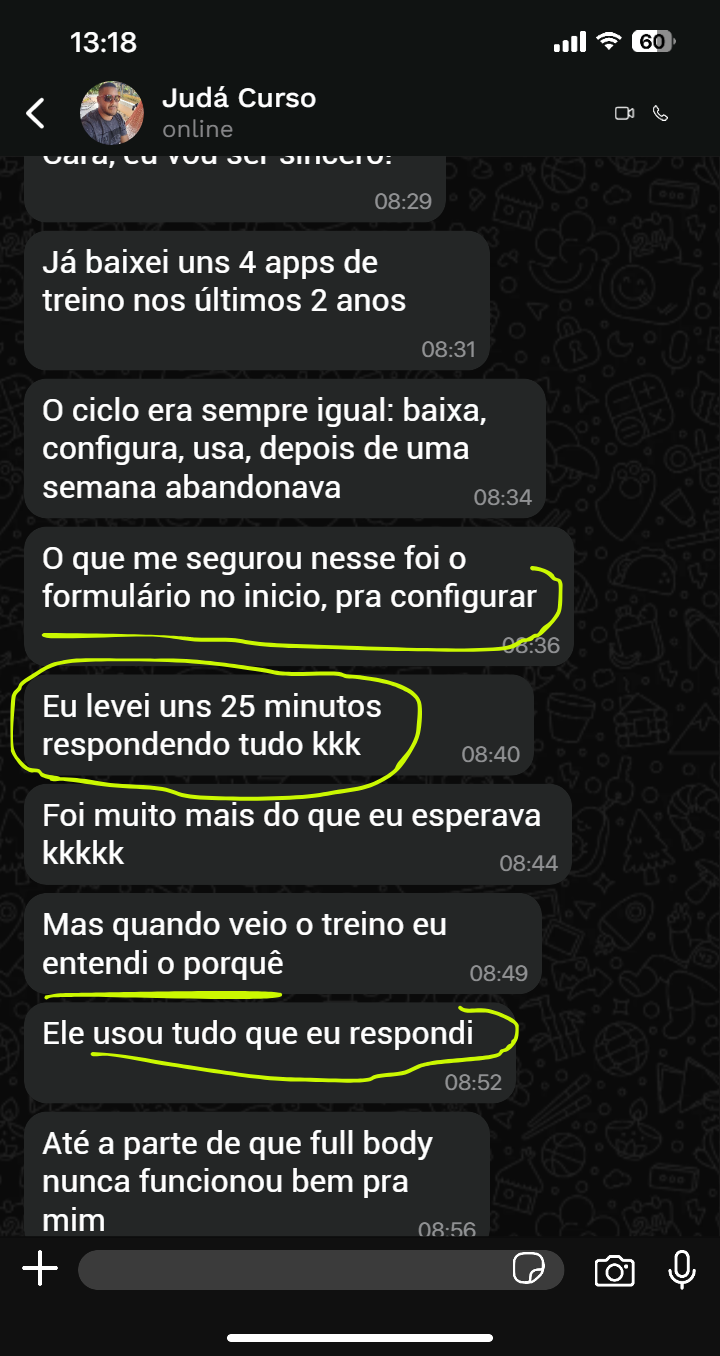Depoimento beta tester — Ruan