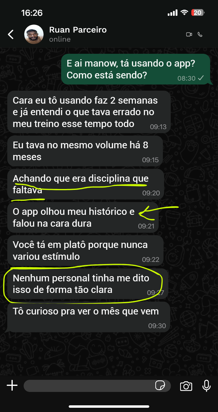 Depoimento beta tester — Judá