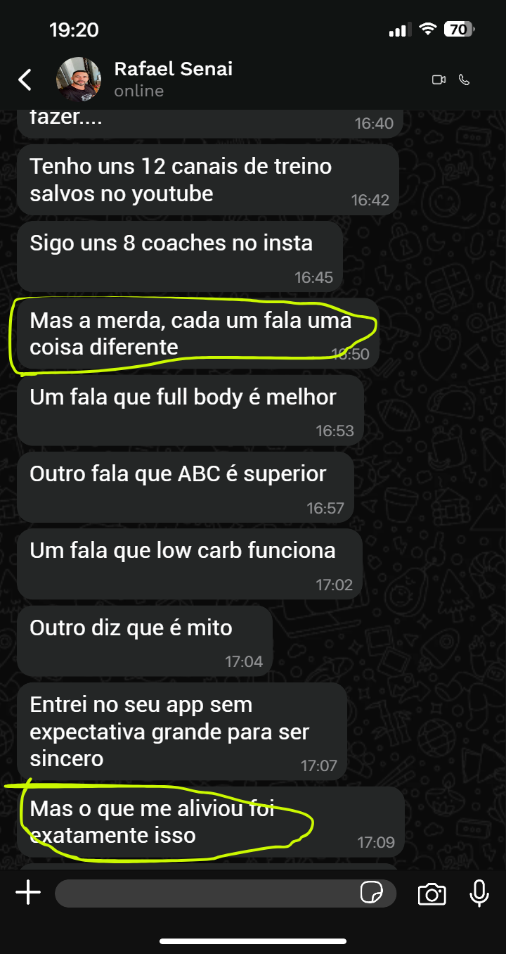 Depoimento beta tester — Rafael